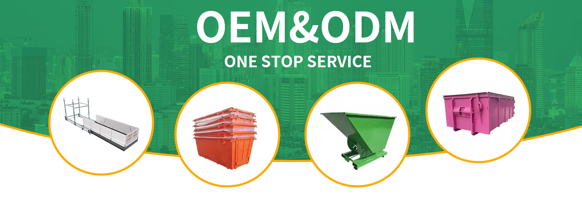 quality Hook Lift Bin factory