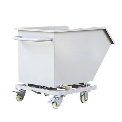 Quick Release Steel Self Dumping Hopper Tipper Bin Zero Residual Waste Design
